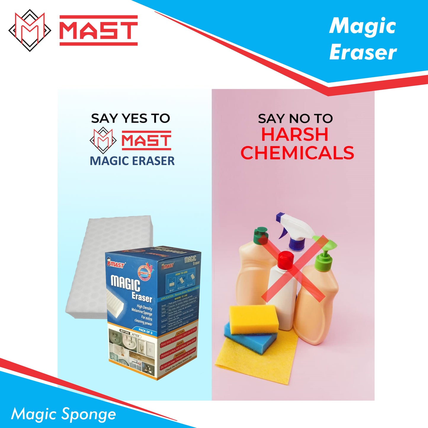Mast Magic Eraser Cleaning Sponge
