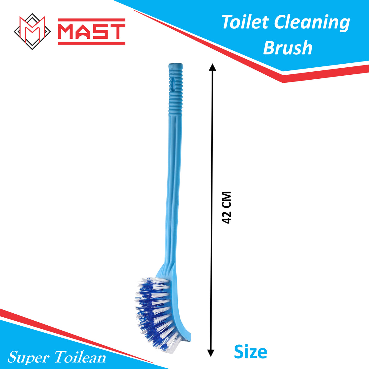 Mast Super Toilean Brush | Pack of 2 | Toilet Cleaning Brush