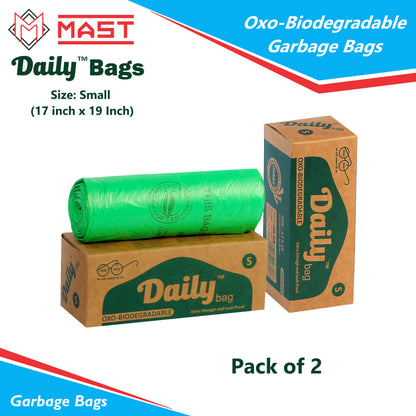 Mast Daily 17 X 19 Inches Bio-Degradable Garbage Bags