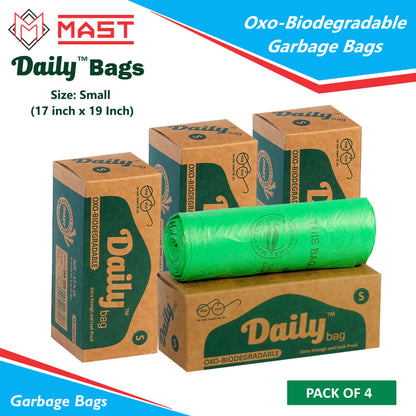 Mast Daily 17 X 19 Inches Bio-Degradable Garbage Bags