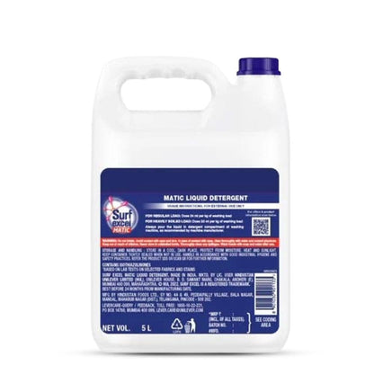 Surf Excel Matic Front Load Liquid Detergent 5L ( Pack of 2) 10 Ltrs