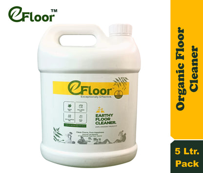 E-Floor Organic Floor Cleaner - 5 Ltr Pack