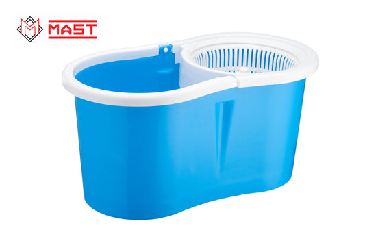 Mast Eco Magic Spin Mop with Stainless Steel Handle & 2 Microfiber Refills