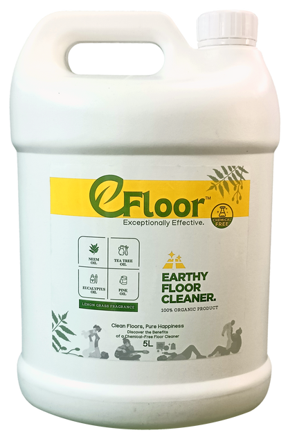 E-Floor Organic Floor Cleaner - 5 Ltr Pack