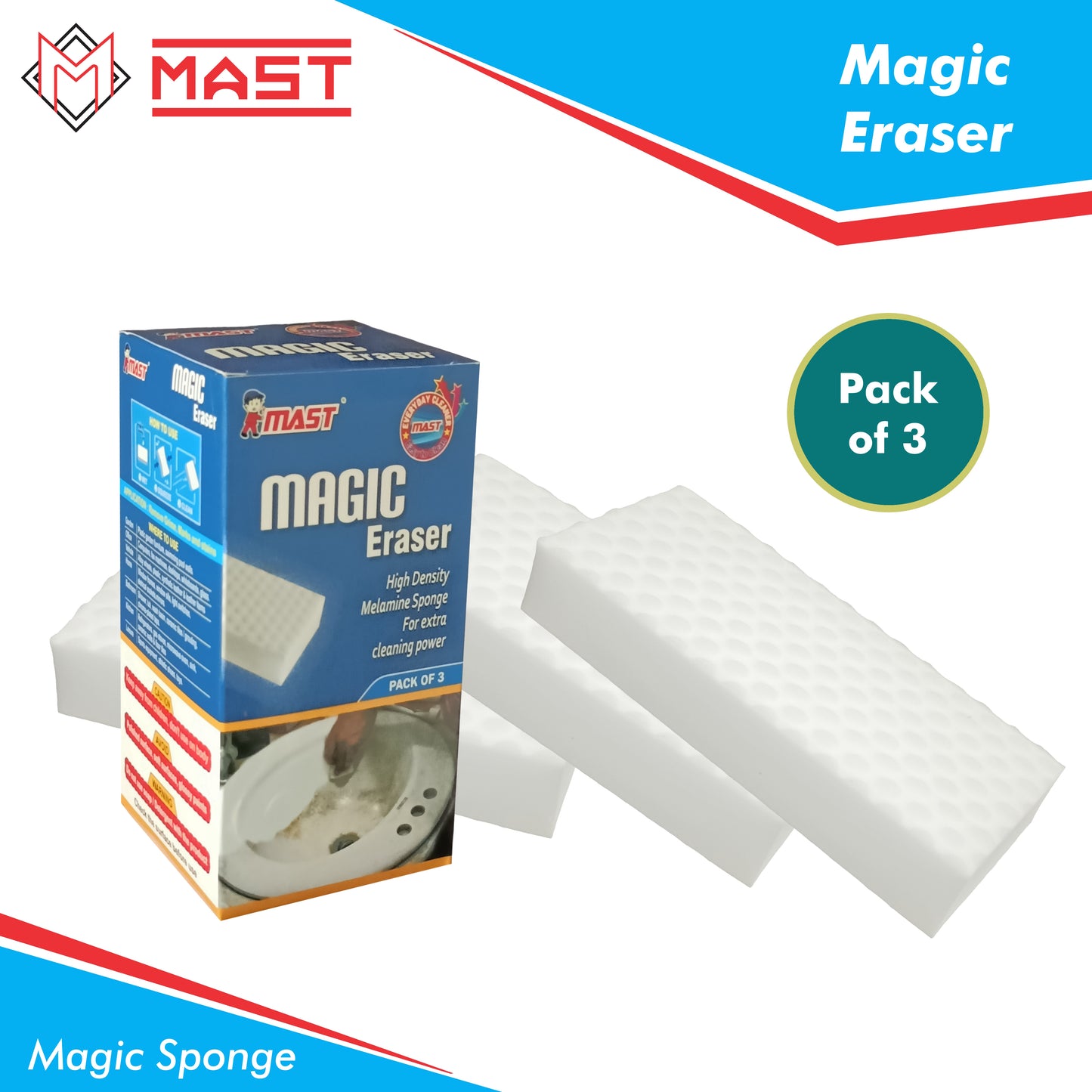 Mast Magic Eraser Cleaning Sponge