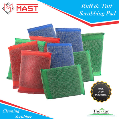 Mast Ruff and Tuff Multipurpose Steel Foam Pad Kitchen Scrubber