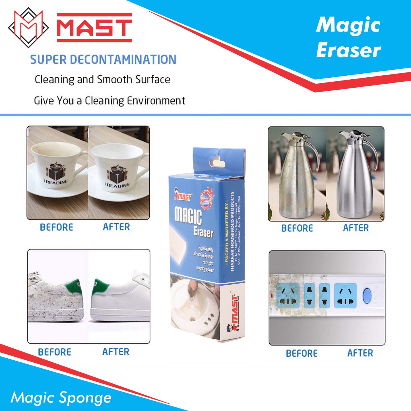 Mast Magic Eraser Cleaning Sponge