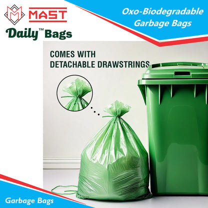 Mast Daily 17 X 19 Inches Bio-Degradable Garbage Bags