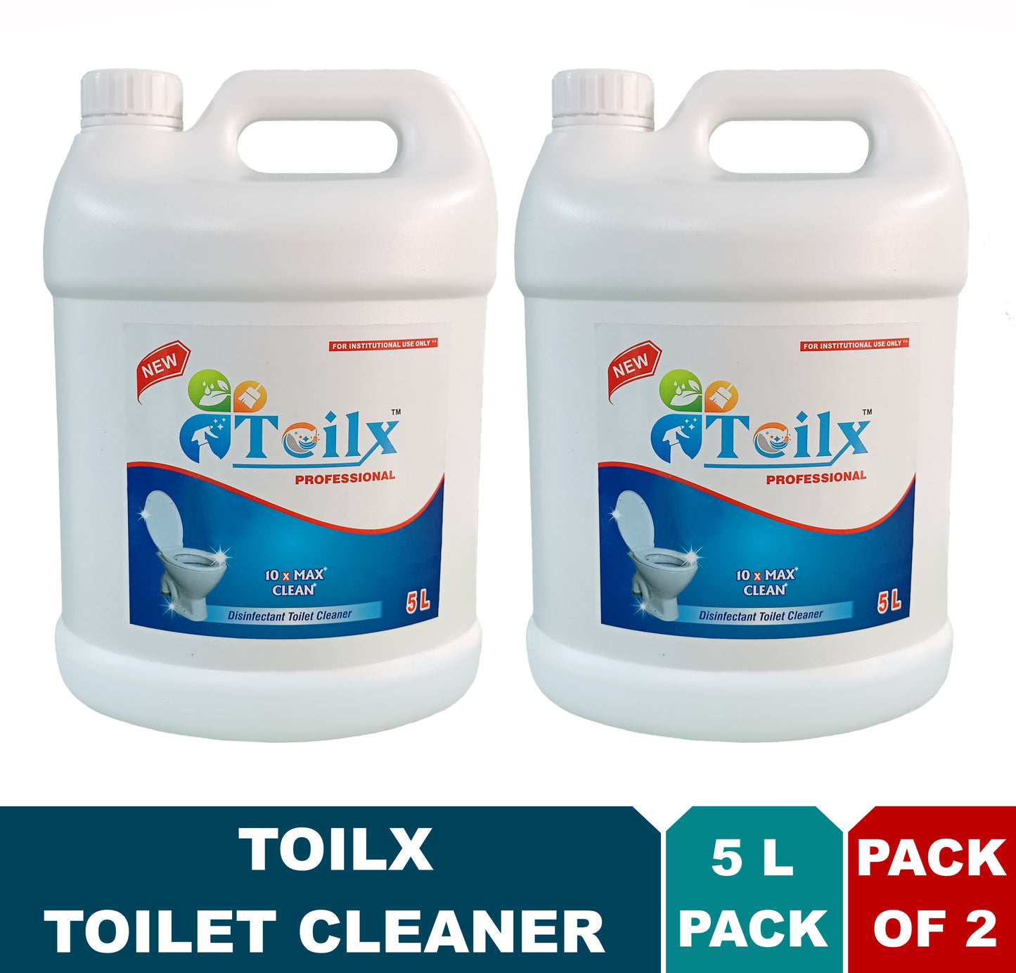 Toilx Toilet Cleaner 5 Ltr Pack