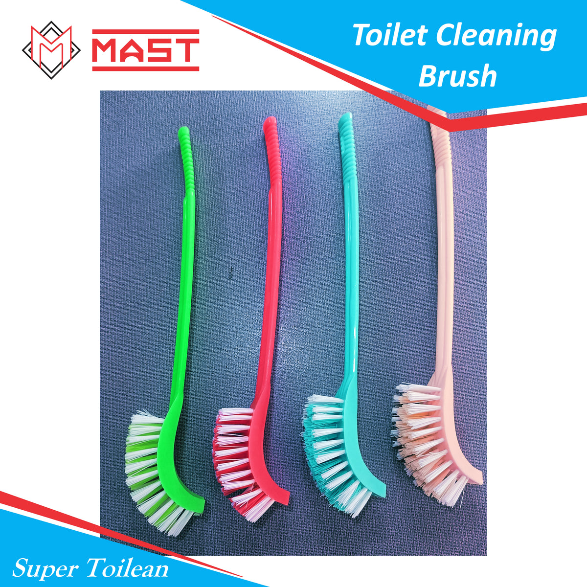 Mast Super Toilean Brush | Pack of 2 | Toilet Cleaning Brush